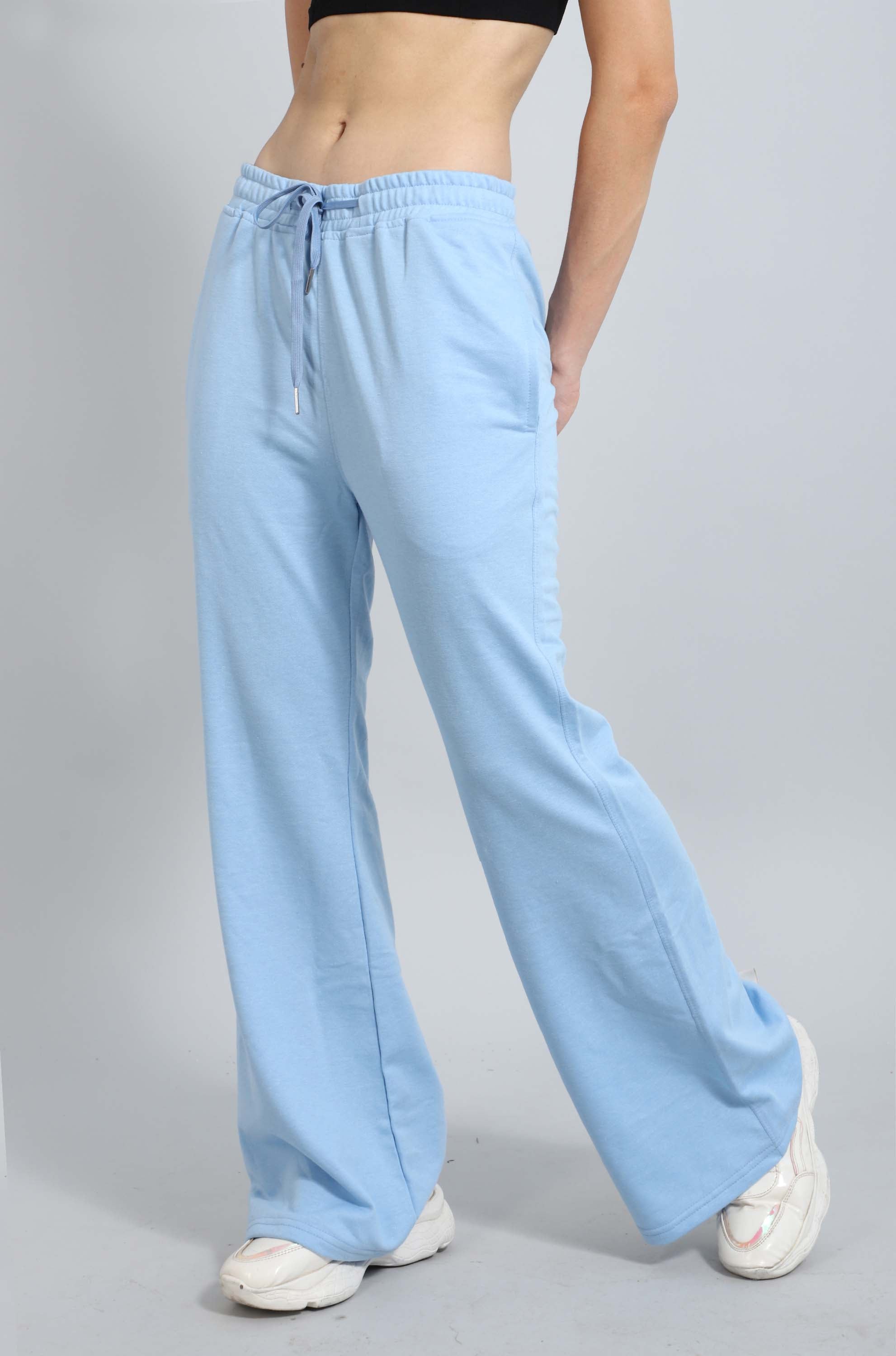 Buy online Sky Blue Casual Ware Trousers from bottom wear for Women by  Jhala for ₹369 at 59% off | 2024 Limeroad.com