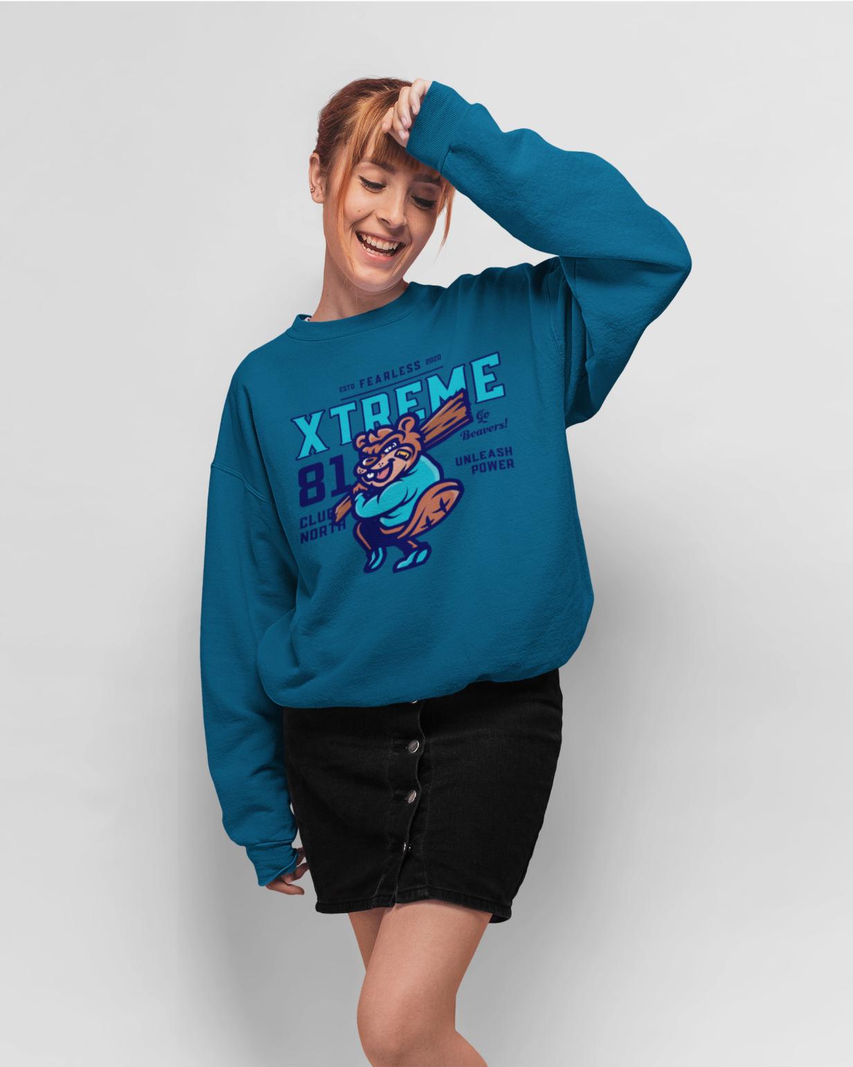 Women's Xtreme Oversized Drop shoulder Sweatshirt