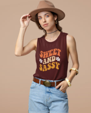 Sweet and sassy Tank top for Women