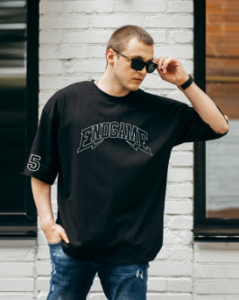 End Game Oversized T-shirt for Men