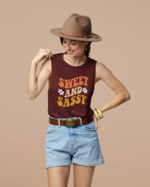 Sweet and sassy Tank top for Women