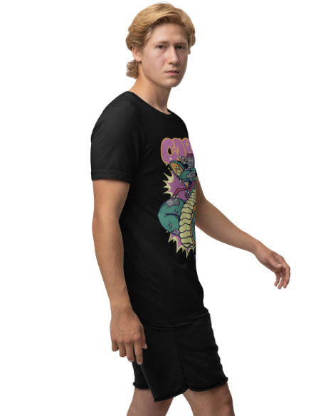 Cobra Relaxed Fit T-shirt for Men. Black