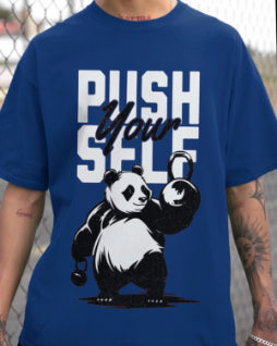 Push yourself Oversized T-shirt for Men