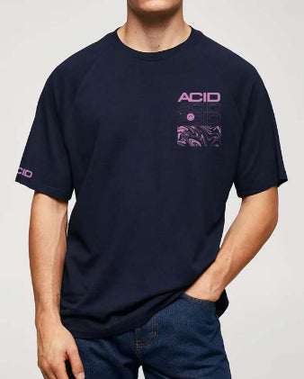 Acid Relaxed Fit T-shirt for Men