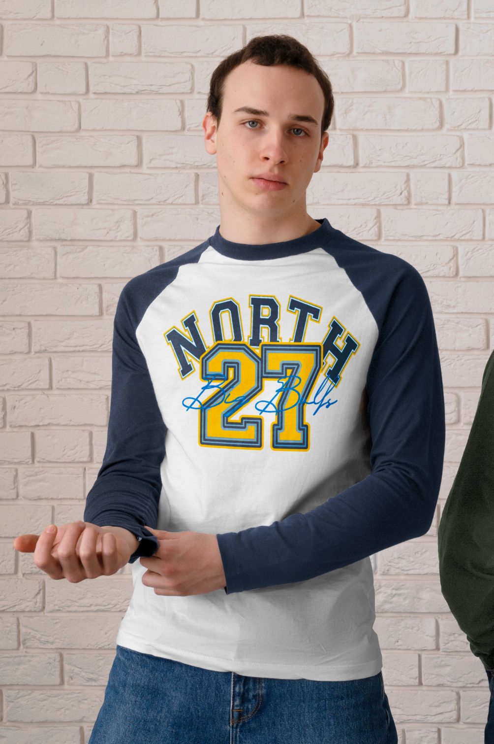 North 27 Raglan full sleeve T-shirt for Men