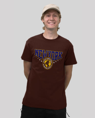 New York Relaxed Fit T-shirt for Men