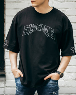 End Game Oversized T-shirt for Men