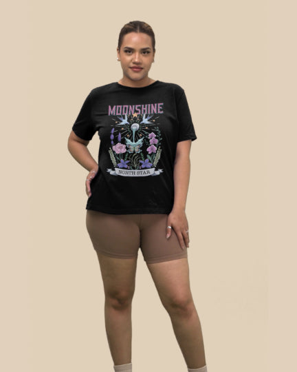 Moonshine Regular Fit T-shirt for Women