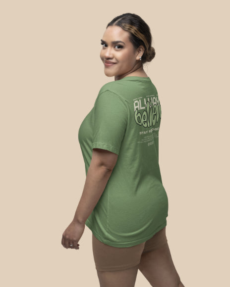 Always Believe Regular Fit T-shirt for Women