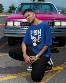 Push yourself Oversized T-shirt for Men