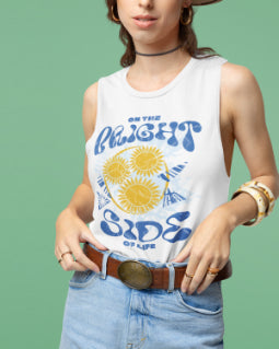 Bright side Tank top for Women