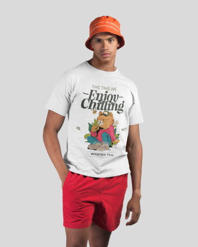 Chilling Relaxed Fit T-shirt for Men