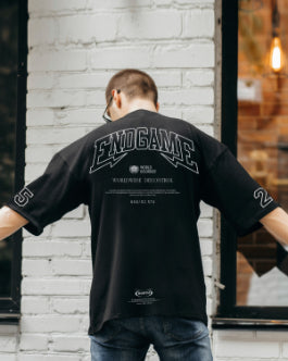 End Game Oversized T-shirt for Men