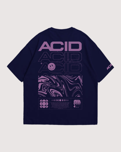 Acid Relaxed Fit T-shirt for Men