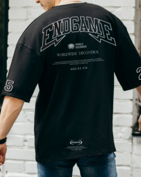 End Game Oversized T-shirt for Men