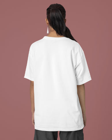 Sunday Mornings Oversized T-shirt For Women, Off-White