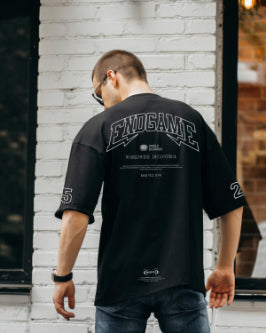 End Game Oversized T-shirt for Men