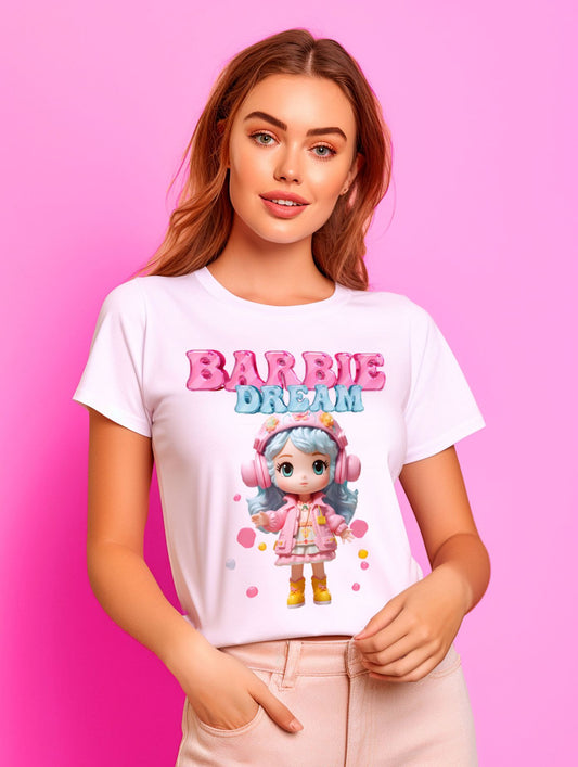Barbie dream Regular Fit T-shirt for Women
