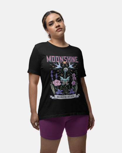 Moonshine Regular Fit T-shirt for Women