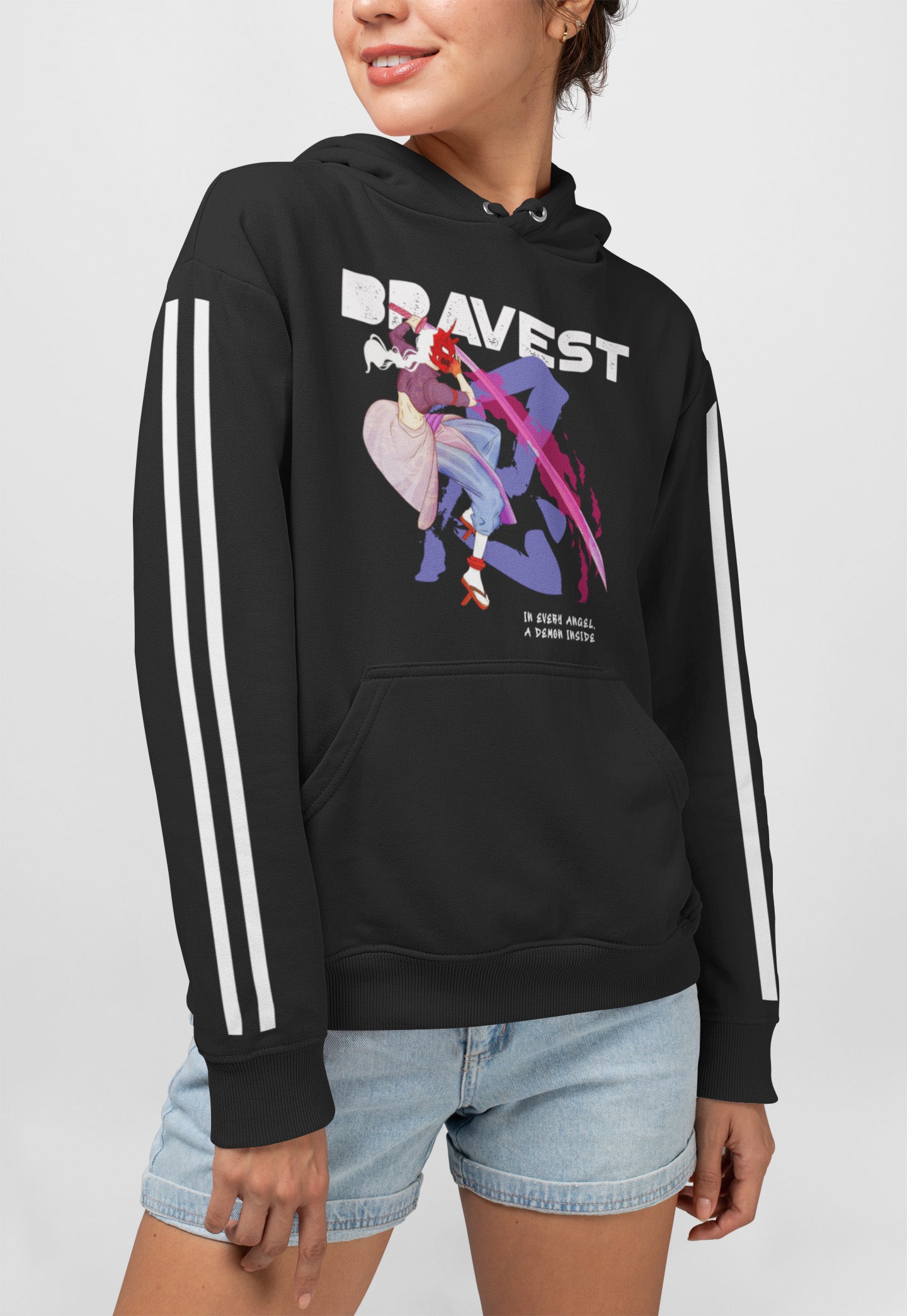 Women's Bravest Hoodie (Fleece)