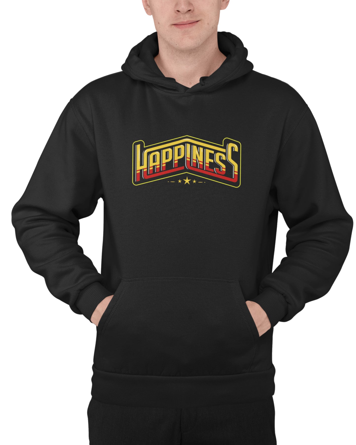 Men's Happiness Hoodie (Fleece)