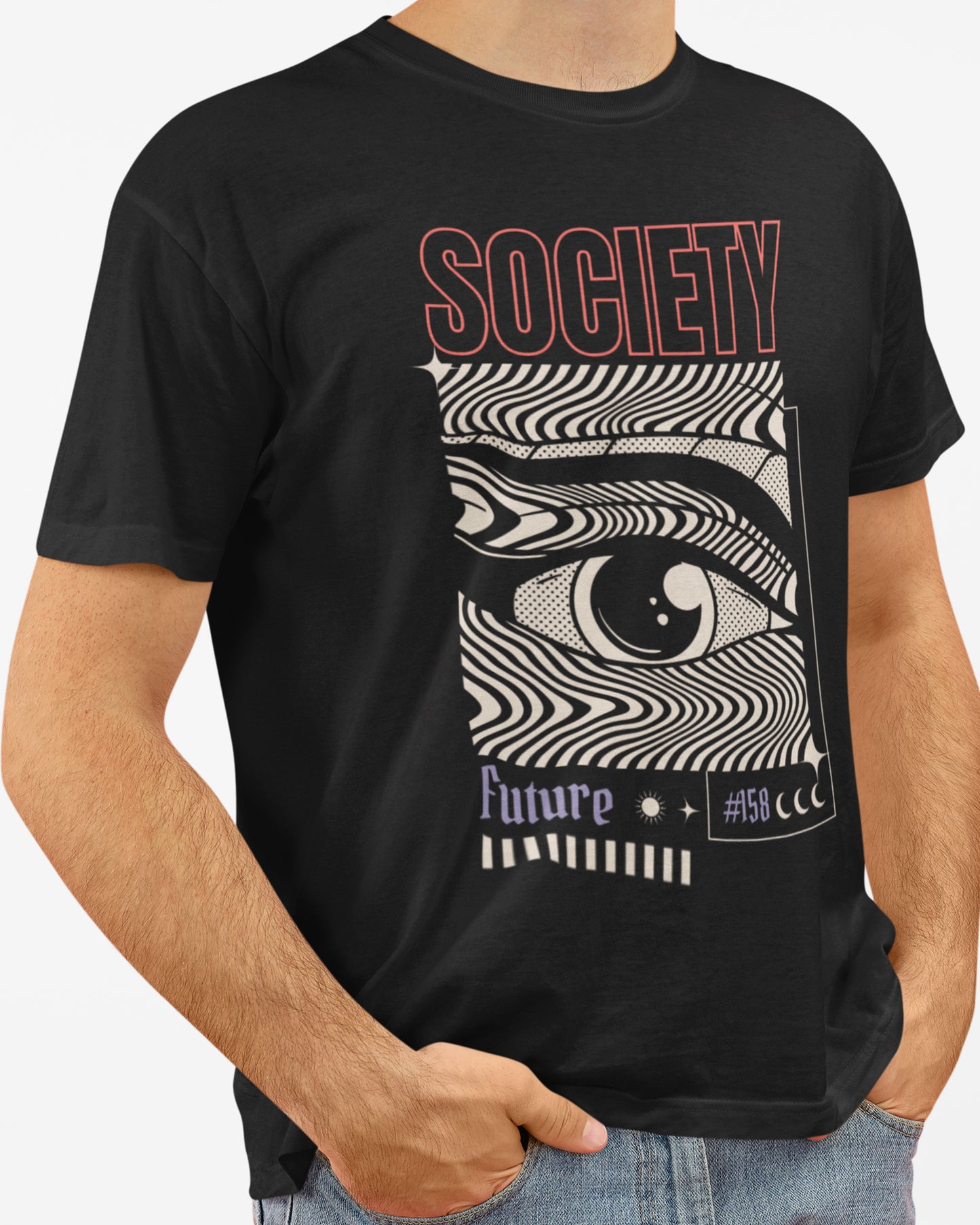 Society Relaxed Fit T-Shirt for Men