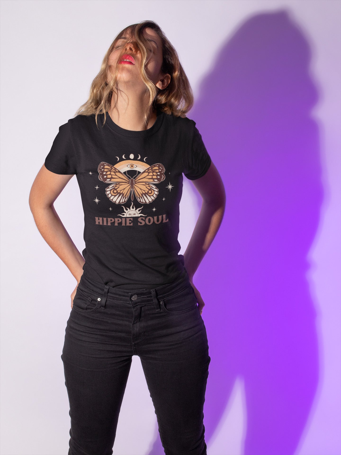 Hippie Soul Regular Fit T-shirt for Women