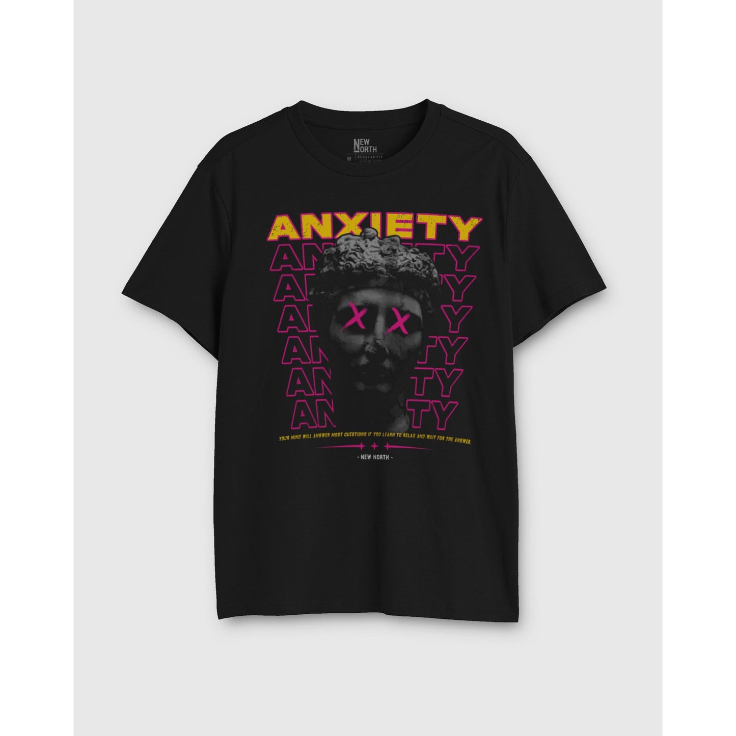 New Anxiety Relaxed T-shirt for Men