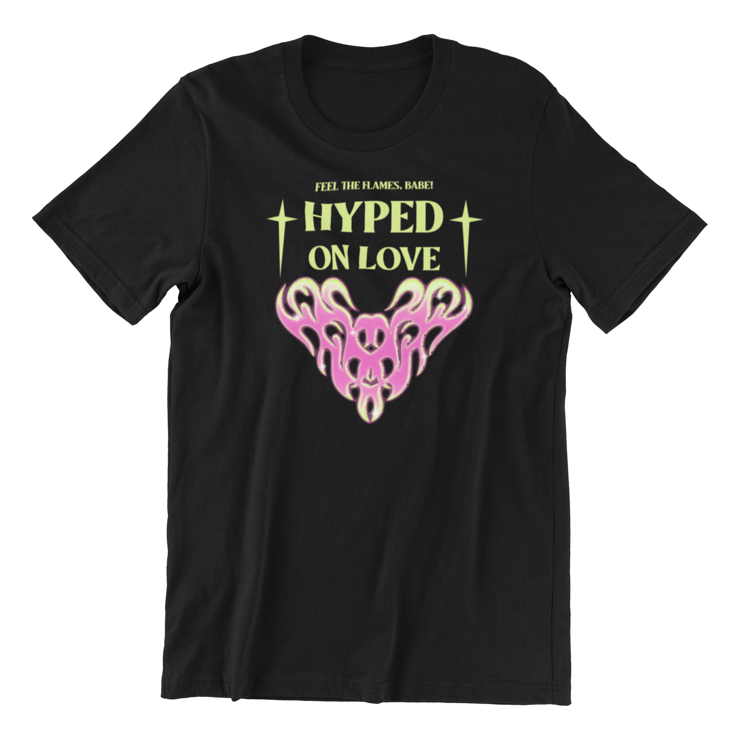 HYPED ON LOVE couple t-shirt