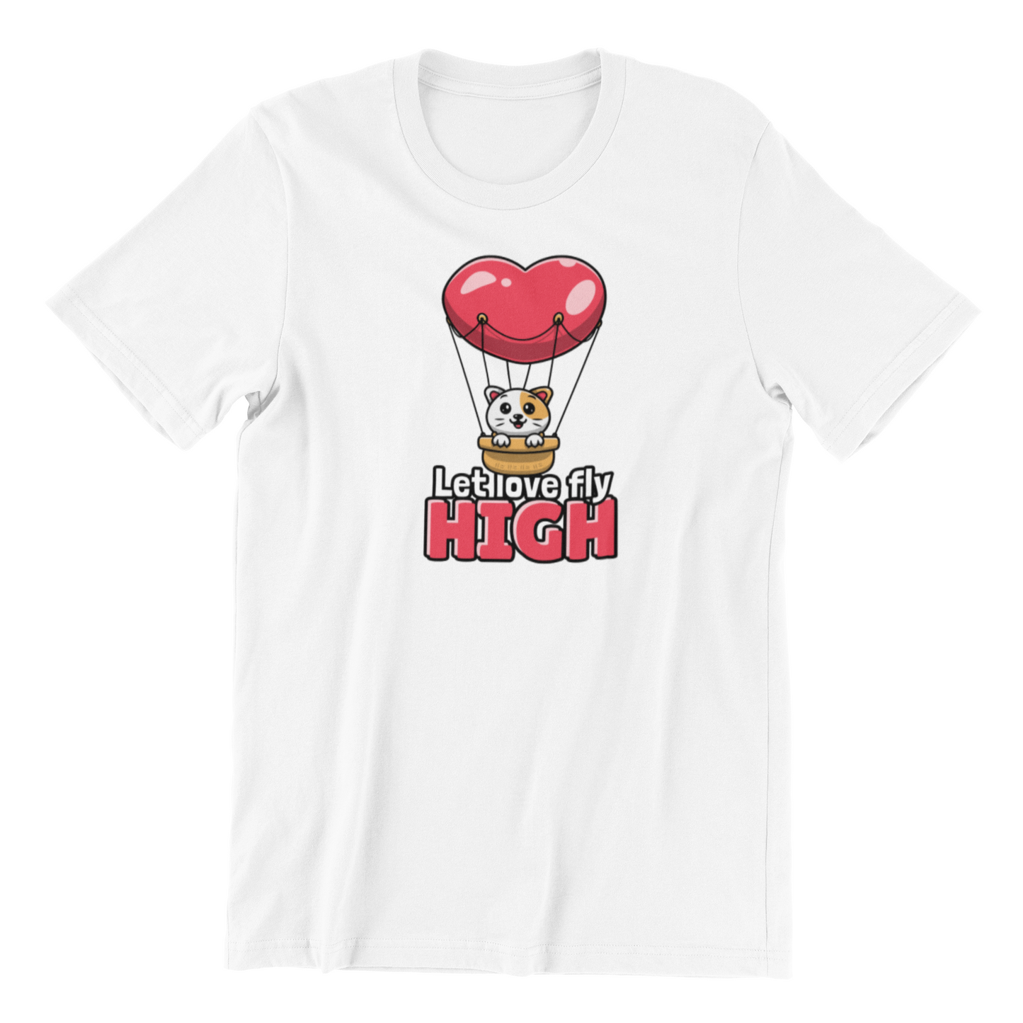 LOVE YOU TO THE MOON couple t-shirt