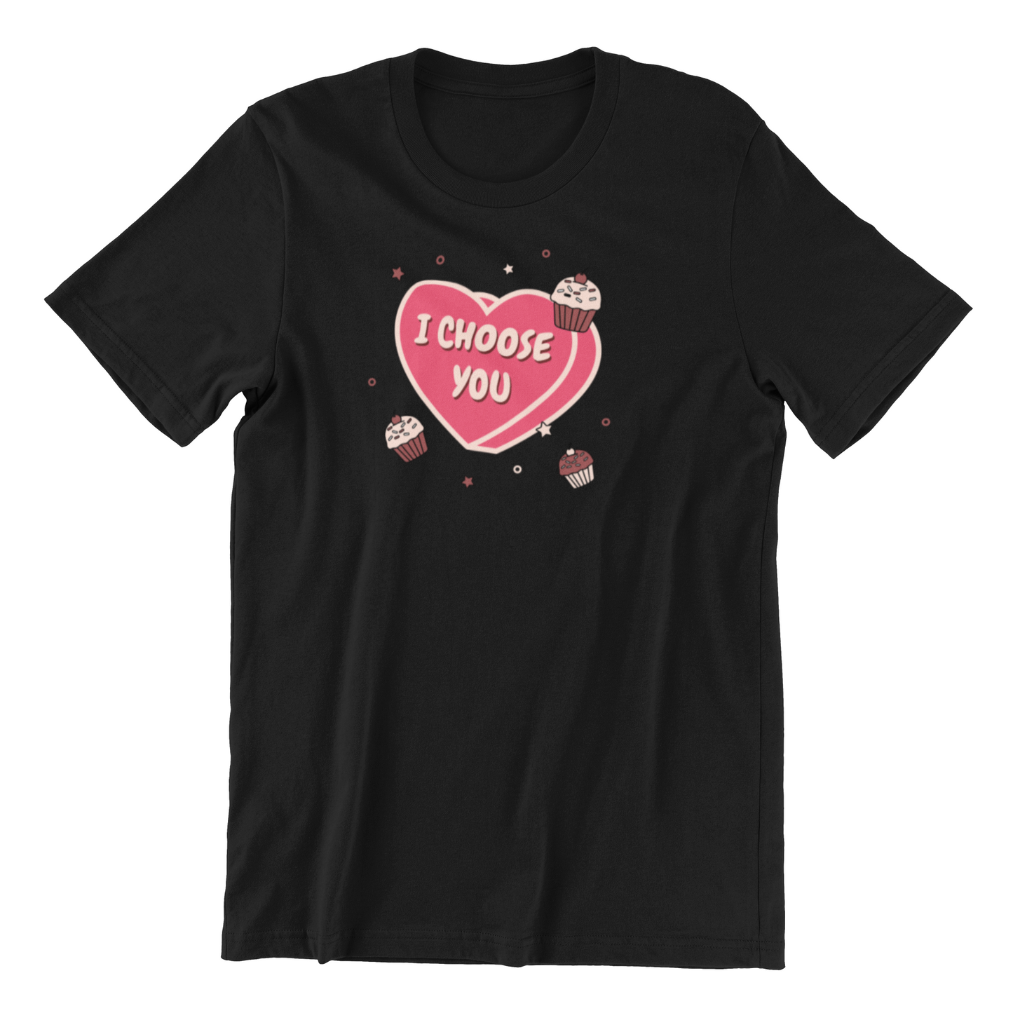 I CHOOSE YOU couple t-shirt